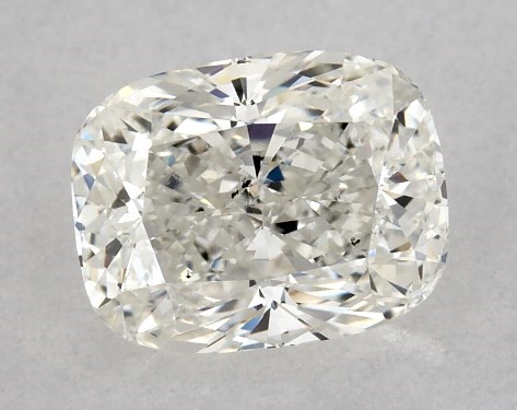 GIA 1.00 Carat I-SI1 Good Cut Cushion Modified Diamond